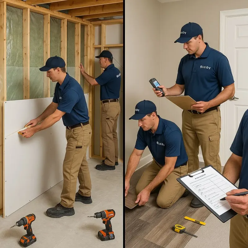 Repairs and Reconstruction process in Haledon, NJ